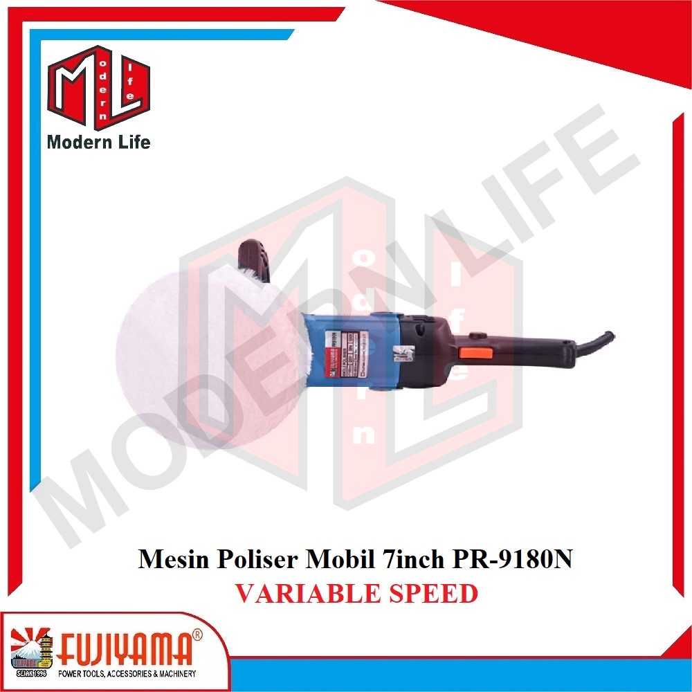 FUJIYAMA PR-9180N - MESIN POLES MOBIL 7 INCH POLISHER BESAR 7&quot; PR9180N