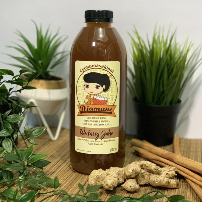 

DJAMUNE - Jamu Tradisional Wedang Jahe / Jahe Manis 100% Fresh-1000ml