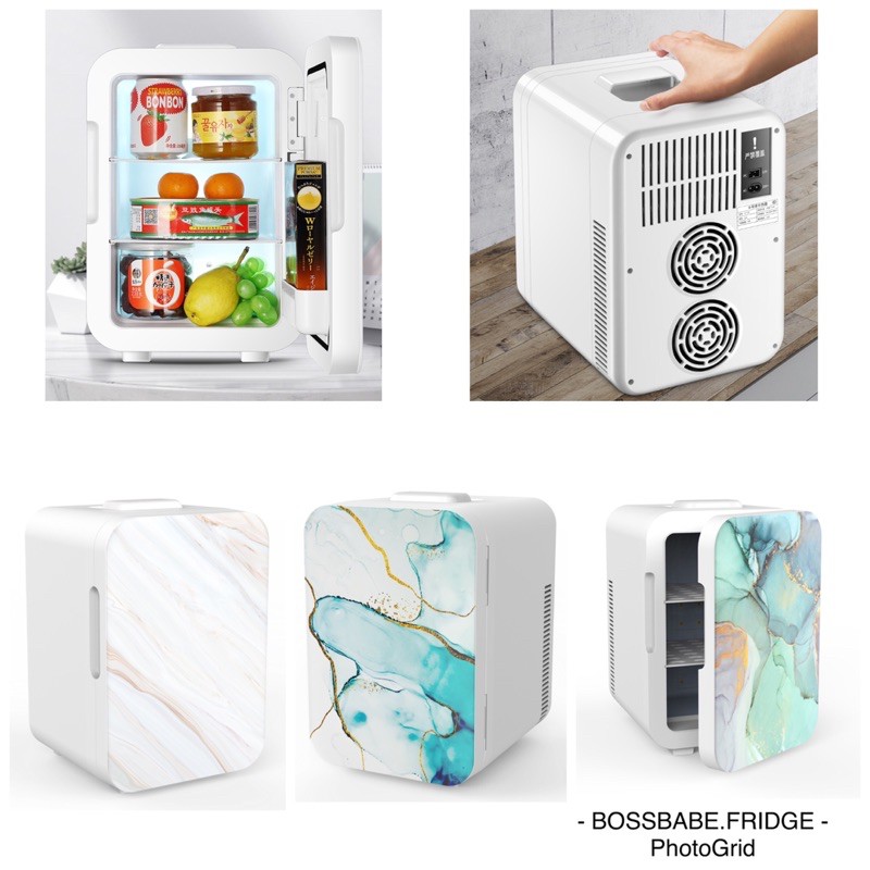 Mini Fridge 10l Skincare Fridge Kulkas Kosmetik Praktis Mini Refrigerator Shopee Indonesia