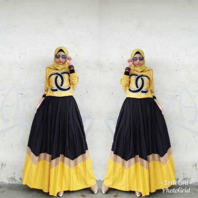 Set rok. Setelan rok SHR. Scuba