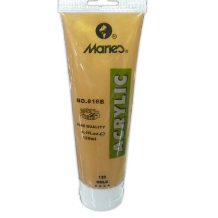 

Berkualitas Maries Acrylic Paint / Cat Akrilik Maries 120 ml Gold & Silver 시