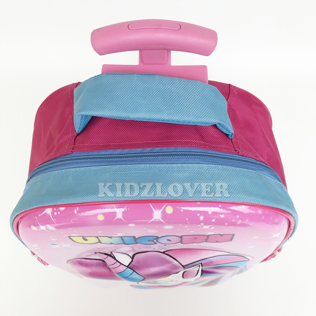 Tas 3D Timbul Koper Ransel Anak Sekolah SD/TK Trolley Dorong Troli Anak Perempuan / tas troli anak perempuan / tas troli anak laki laki / tas troli anak