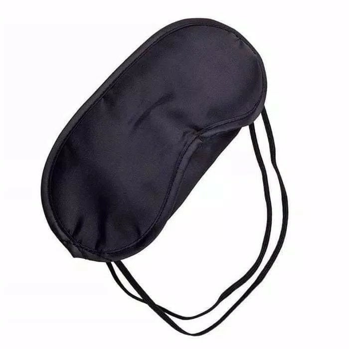 Penutup Mata Tidur , Eye Mask, Masker Mata black ori