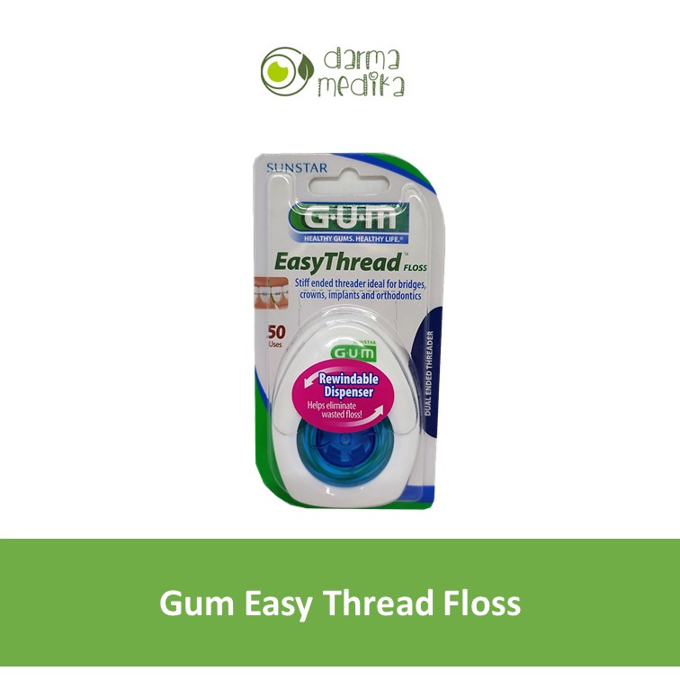 Dental Floss Gum EasyThread Benang Gigi