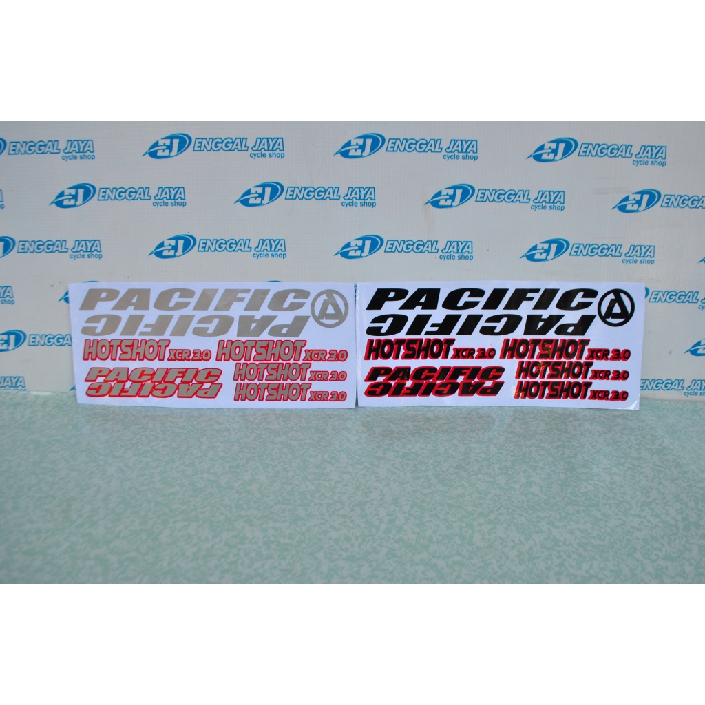 Decal Sticker Stiker Sepeda Pacific Hotshot XCR 3.0 3 MTB Hybrid Roadbike Balap Jadul Minion Minitre