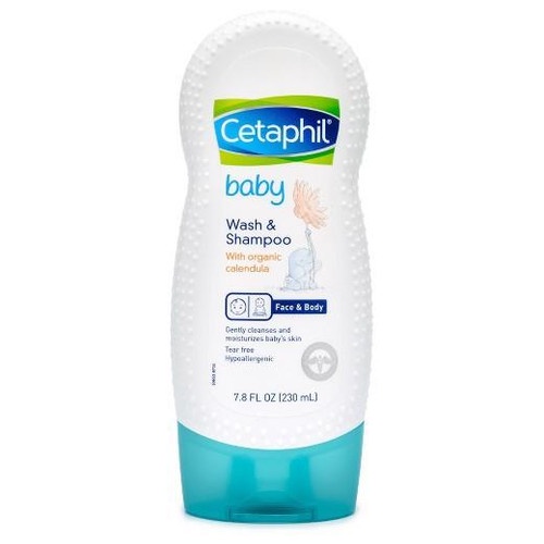 Cetaphil Baby Wash and Shampoo with Organic Calendula 230ml