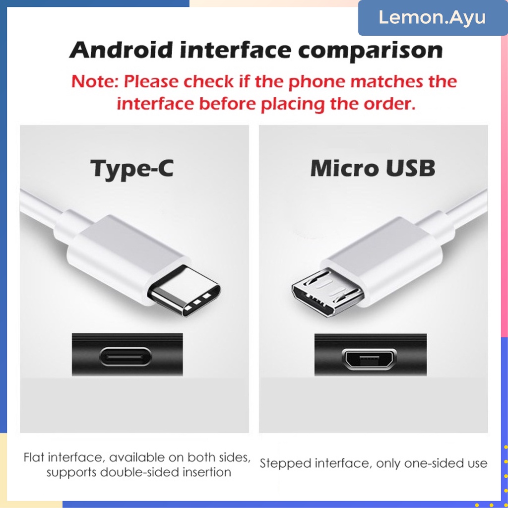 Kable Fast Charging 5A Type-C Micro USB Android Apple iPhone Data Lightning