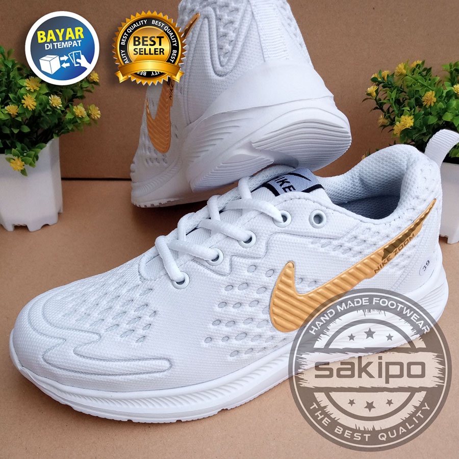 PROMO 9.9 SUPER SHOPPING DAY !! SEPATU OLAHRAGA LARI JOGGING WARNA PUTIH / SEPATU OLAHRAGA OUTDOOR PRIA WANITA / SEPATU LARI JOGGING / SEPATU SENAM FITNES DAN GYM / SEPATU GERAK JALAN AGUSTUSAN KEMERDEKAAN / SEPATU HANGOUT / SAKIPO