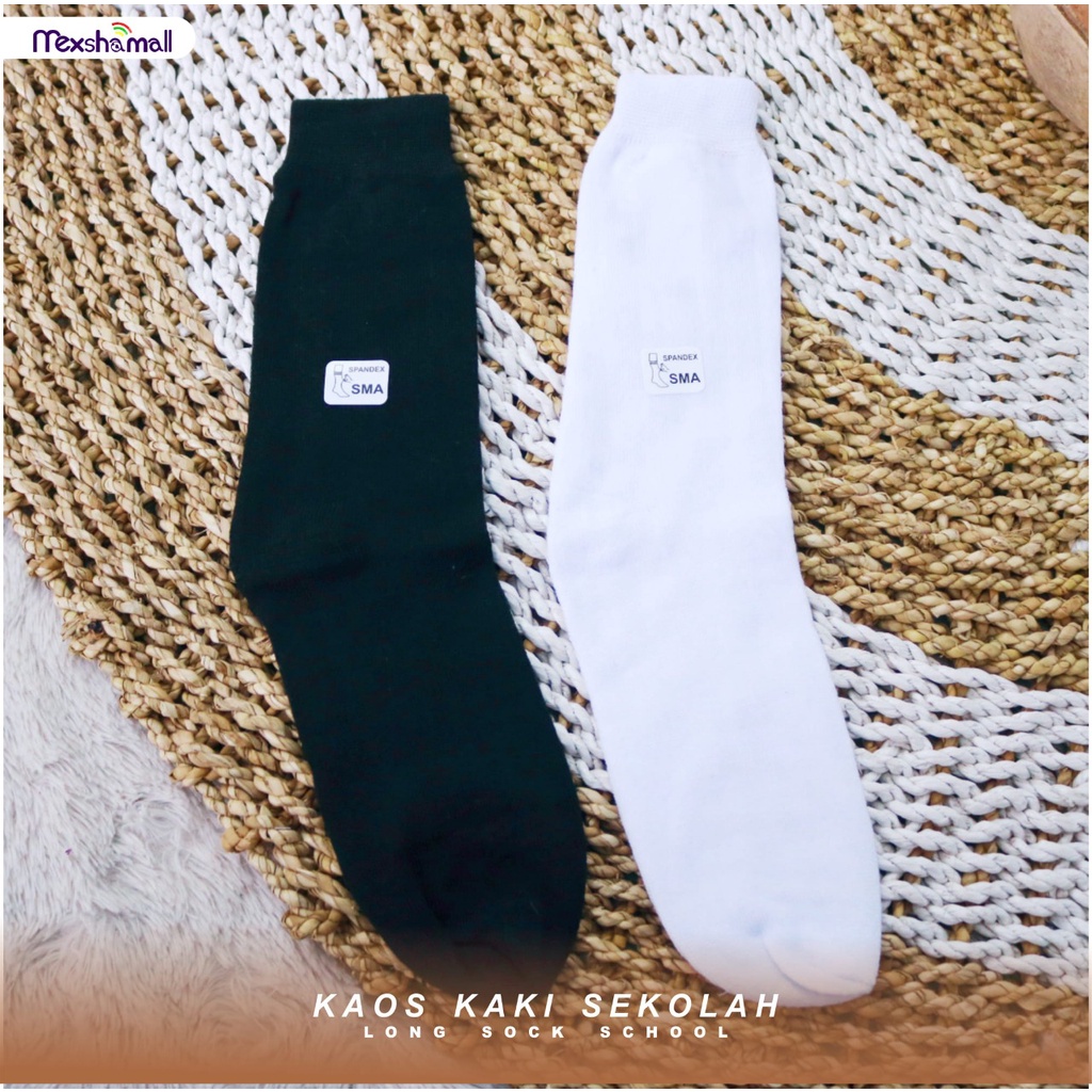 Kaos kaki elia sekolah SD/SMP original cotton