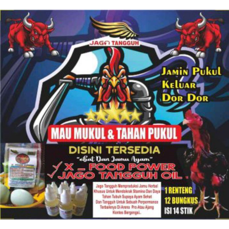 JAMU AYAM X FOOD POWER JAGO TANGGUH