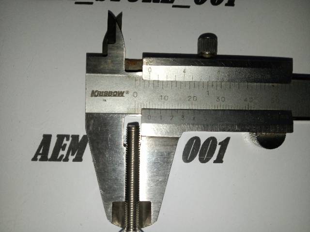 Baut JF M5 X 40 (4cm) stainless