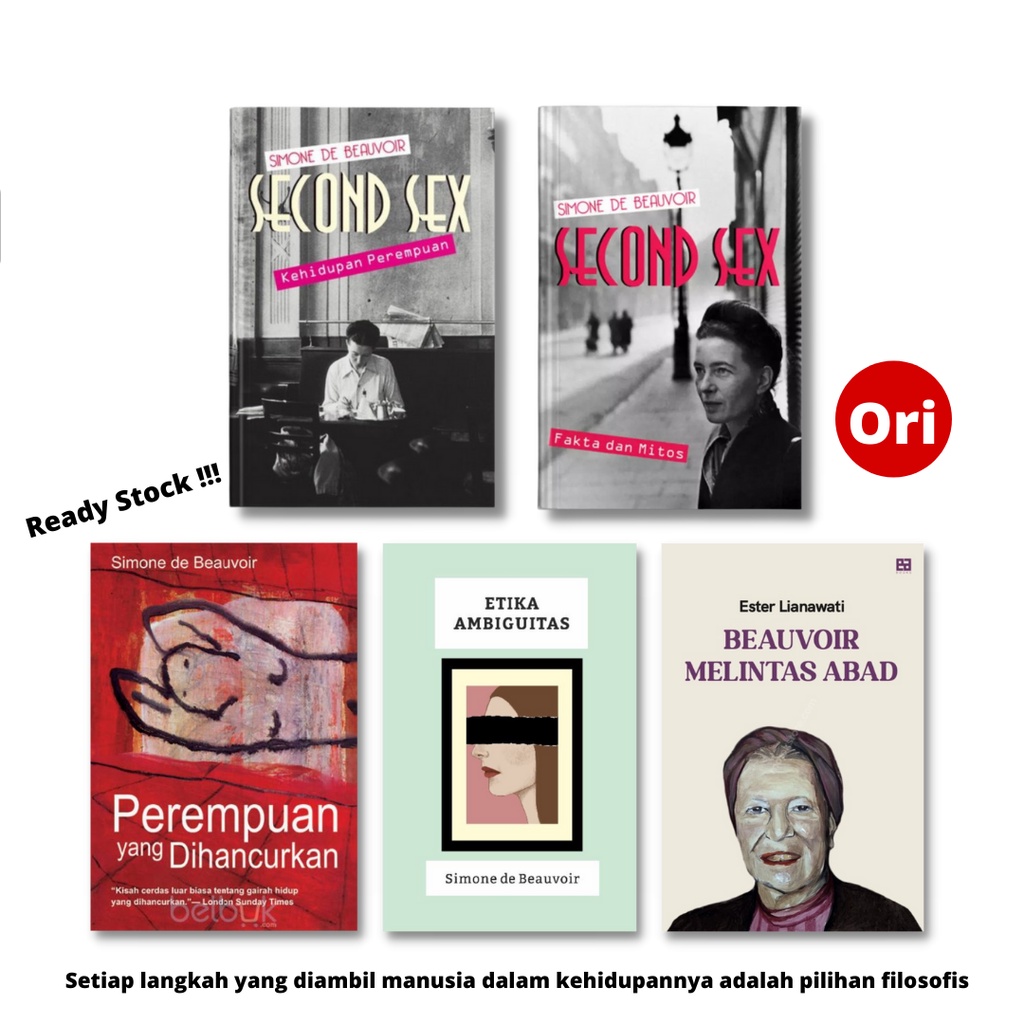 Jual Buku Simone De Beauvoir Perempuan Yang Dihancurkan Second Sex