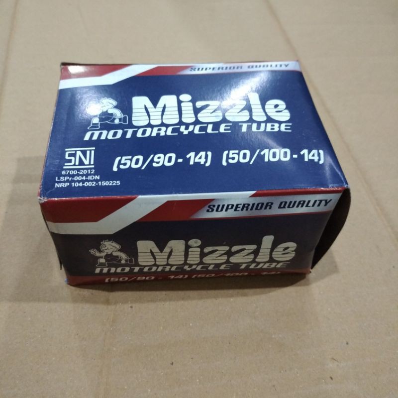 BAN DALAM SEPEDA MOTOR 50/90-14 50/100-14 MIZZLE