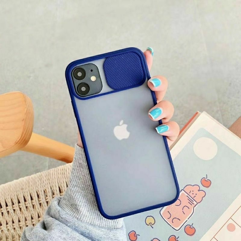 Case Transpran Penutup Kamera Iphone 11/11 Pro/X/XS/12/12Mini/12 Pro Max