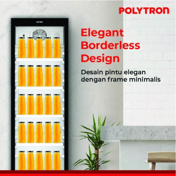 Polytron Showcase 230 Liter SCN 236 Allure Lemari Pendingin Minuman