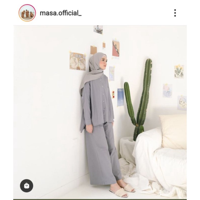 preloved one set kulot linen masa official