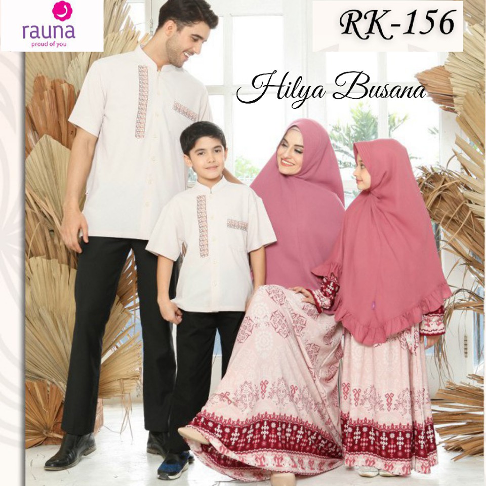 Sarimbit Keluarga Muslim / Rauna RK -156 / Fashion Muslim