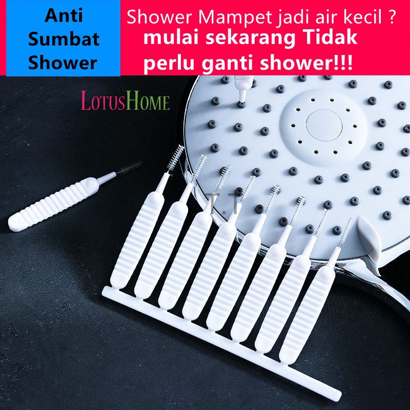 ANTI SUMBAT SHOWER SIKAT MINI PEMBERSIH SHOWER DOT KONEKTOR HP SIKAT PEMBERSIH LUBANG MINI Multifungsi