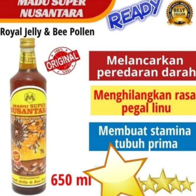 

[COD] madu super nusantara 650ml / madu nusantara super [COD]