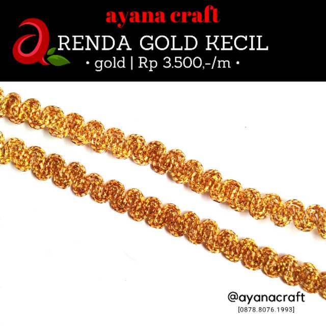 Renda Gold Kecil