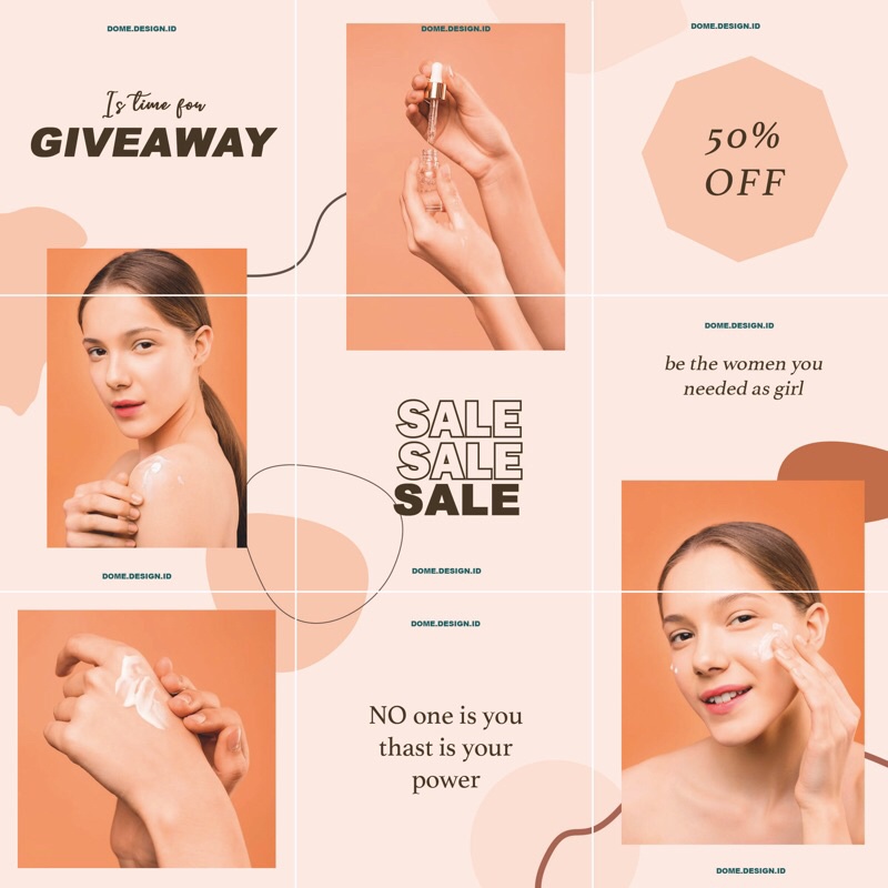 jual desain feed instagram murah