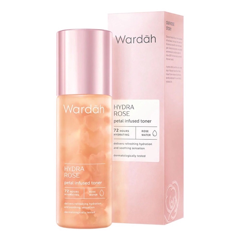 Wardah Hydra Rose Petal Infused Toner 100ml