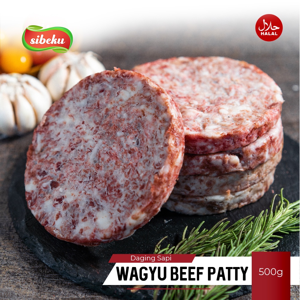 Jual Daging Sapi Wagyu Beef Patty Halal 500 Gram Isi 5pcs X 100 Gram