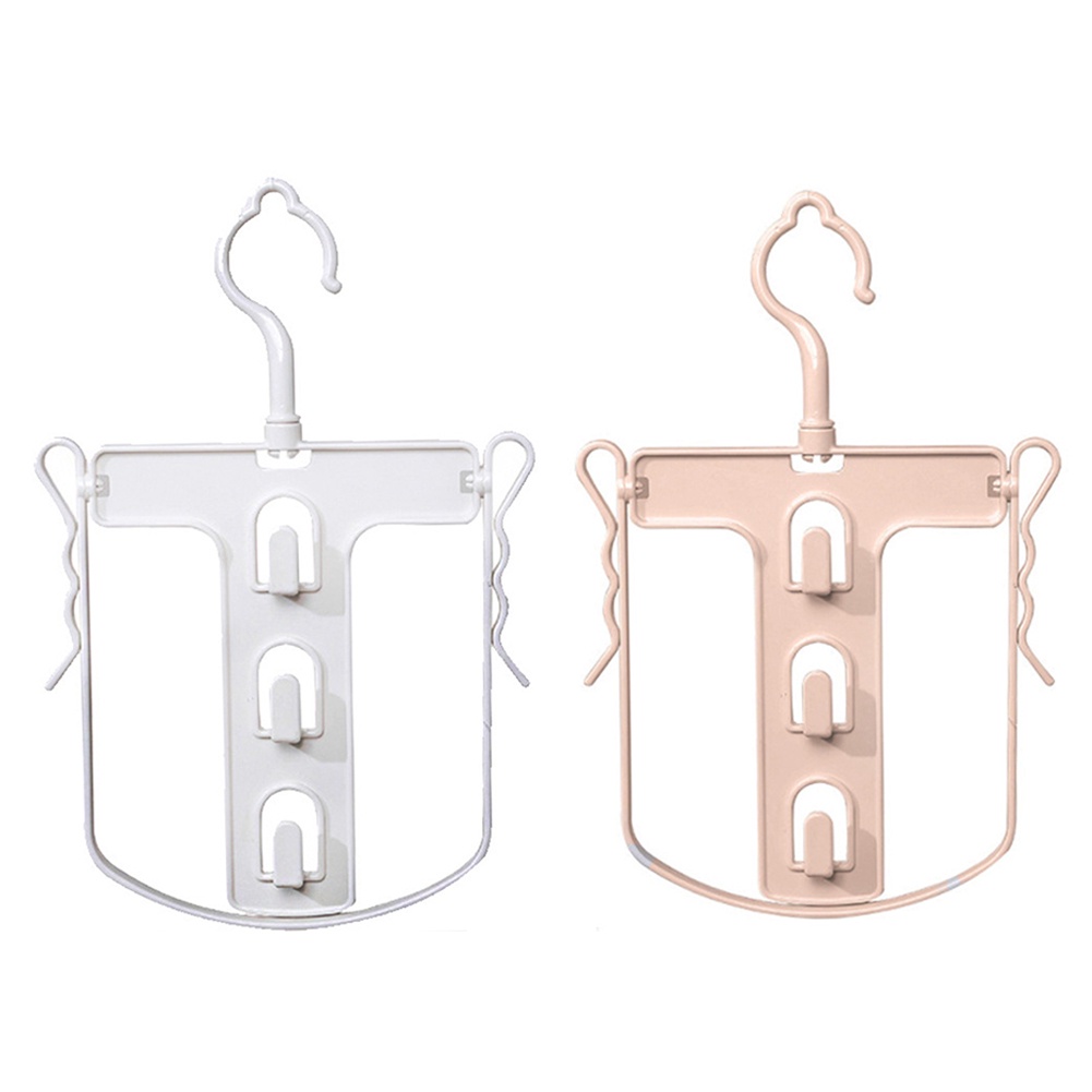High-neck non-slip folding hanger sweater sweater rotating hanger hooded sweater multifunctional magic hanger -OW-