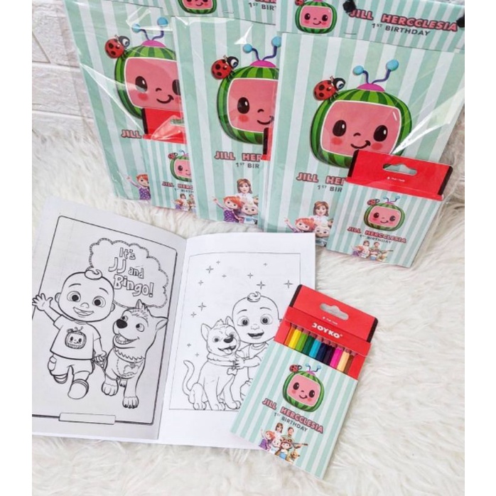 Souvenir Ultah Drawing Set || Souvenir alat mewarna || Set buku mewarna || Drawing Set Custom