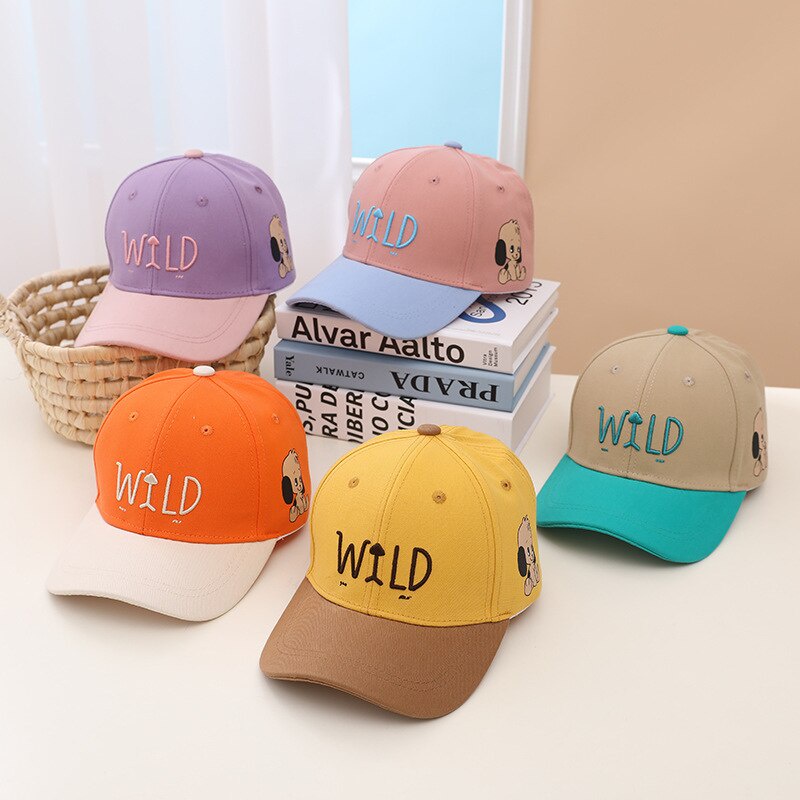 TOPI ANAK Perempuan Laki Laki LUCU Bordir Wild / Topi Anak Laki laki Perempuan