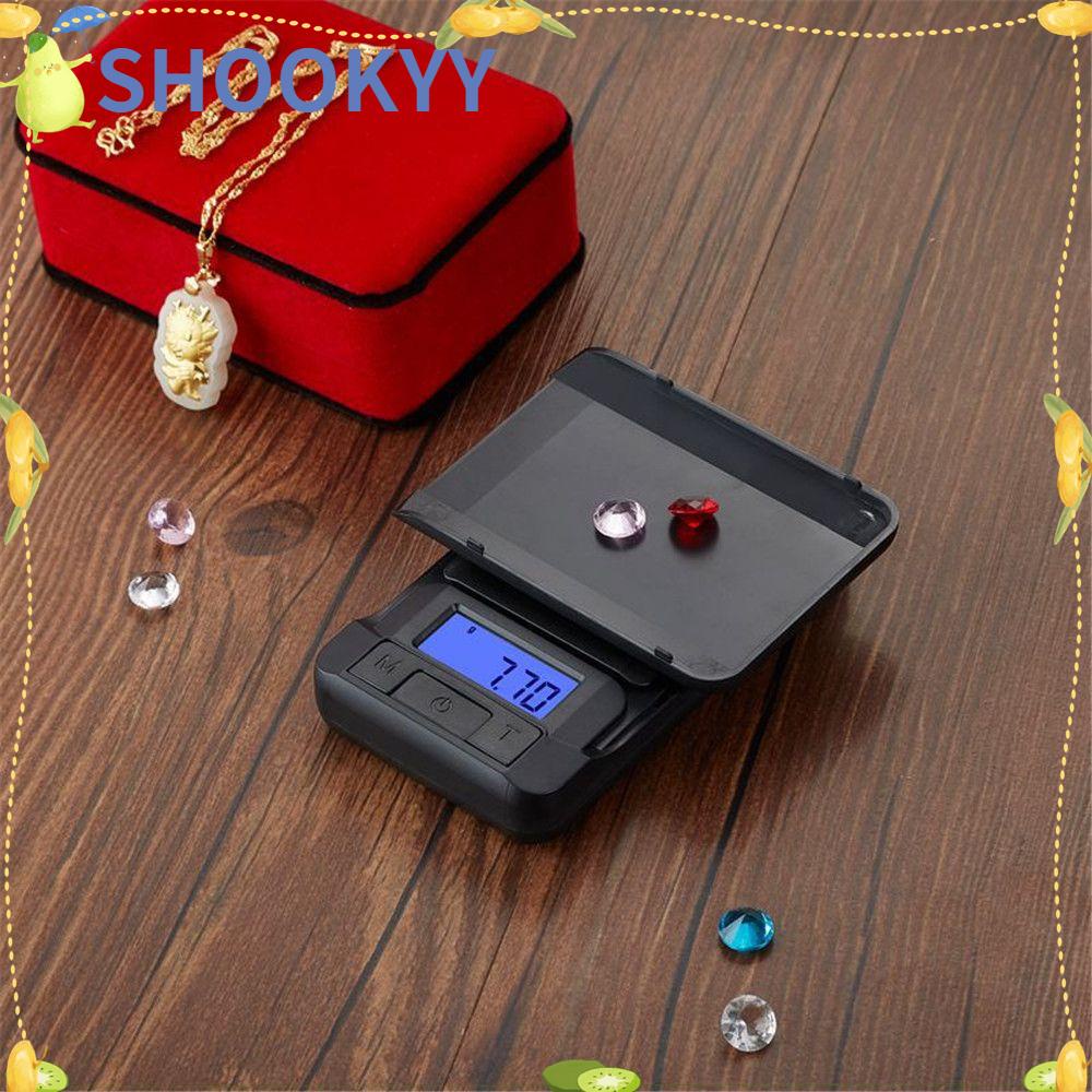 CHOOKEY ABS Electronic Scale Mini 100g/0.01g Digital Pocket Scale Platform Kitchen Tools For Kitchen Food Baking High Precision 200g/0.01g 500g/0.01g 500g/0.1g