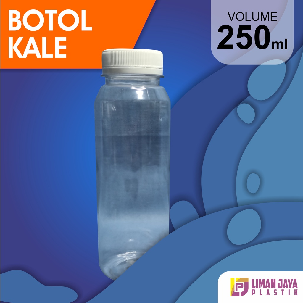 Botol Kale 250ml | Botol Plastik Kale 250ml | Botol Plastik Kale Lemon 250ml | Botol Minuman Plastik