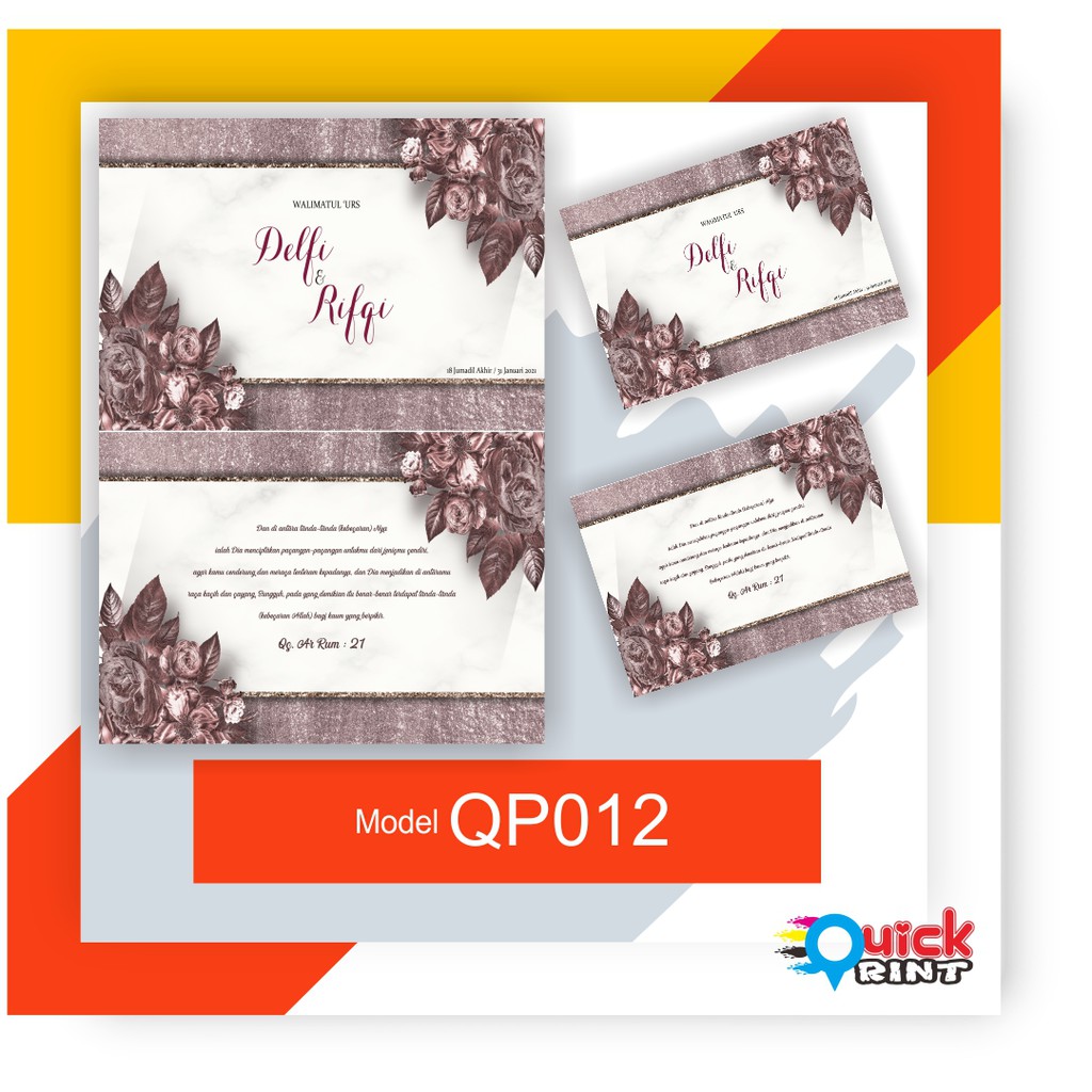 

Custom Guest Book / Buku Tamu Pernikahan MODEL_QP012