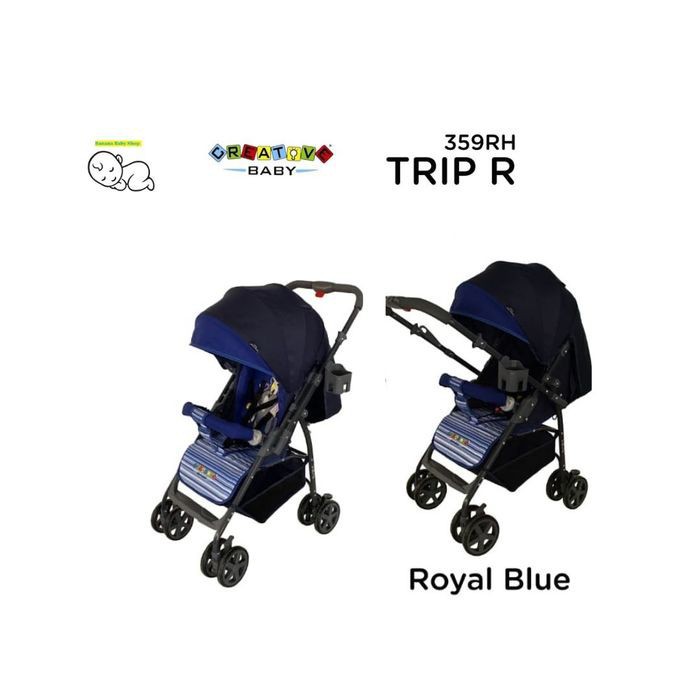 Makassar PROMO - Stroller/ Kereta Bayi Pliko Creative 359 Trip R Drongan 2 Arah | Kereta Dorong Bayi