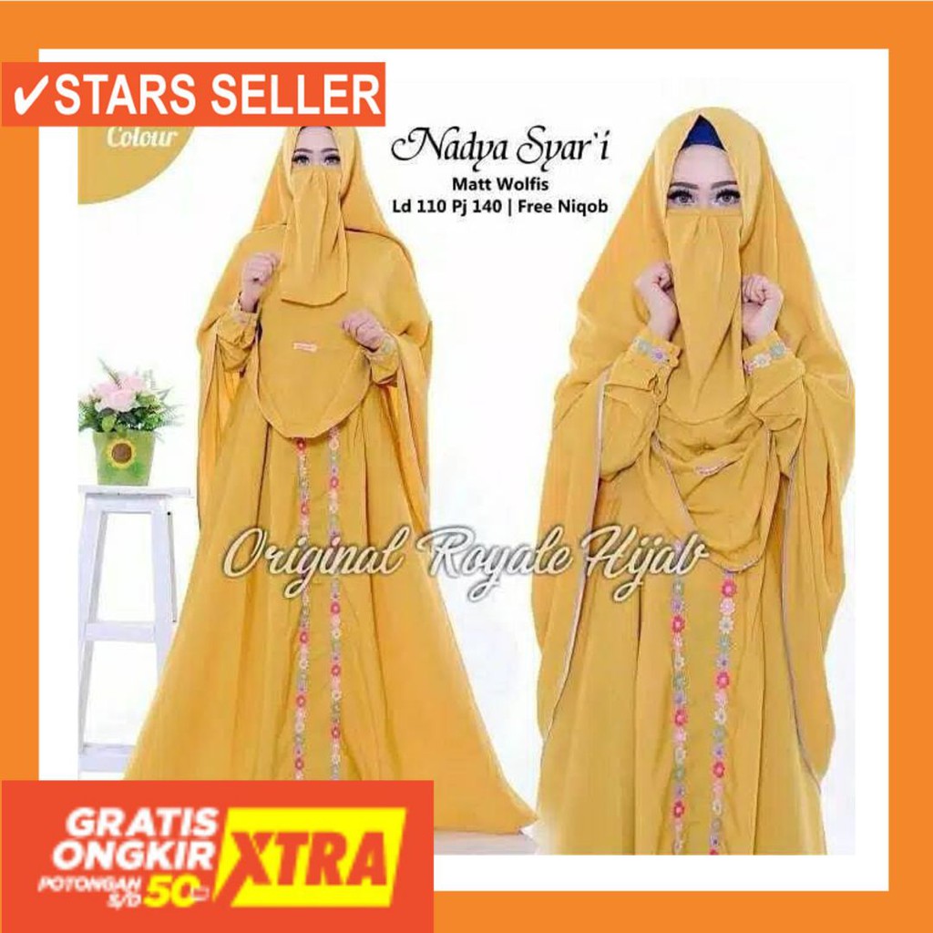 CANTIK LUCU HALUS KAIN PANDS COLLESTION PAND S TURKISH BATIK / Nadya Syari Gamis set jilbab Fashion