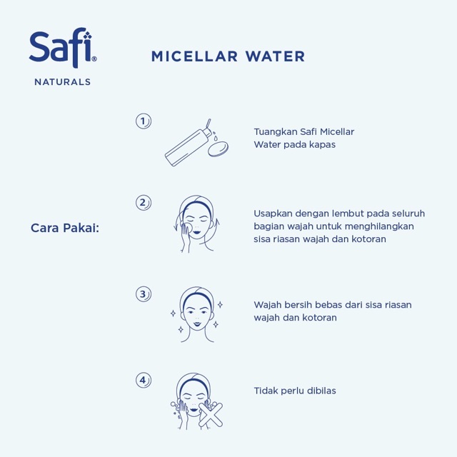 Safi Naturals Micellar Water with Cucumber Extract 100ml