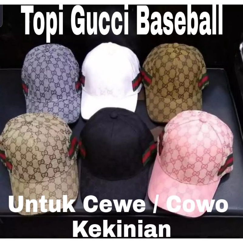 TOPI BASEBALL GUCCII MURAH PRIA WANITA TERBARU