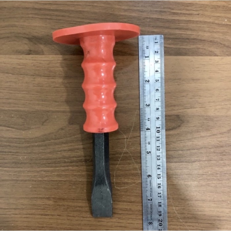 GALANTINO OREN 8” Pahat beton topi 8"inci Pahat besi topi 8" Pahat tembok dinding 8inci