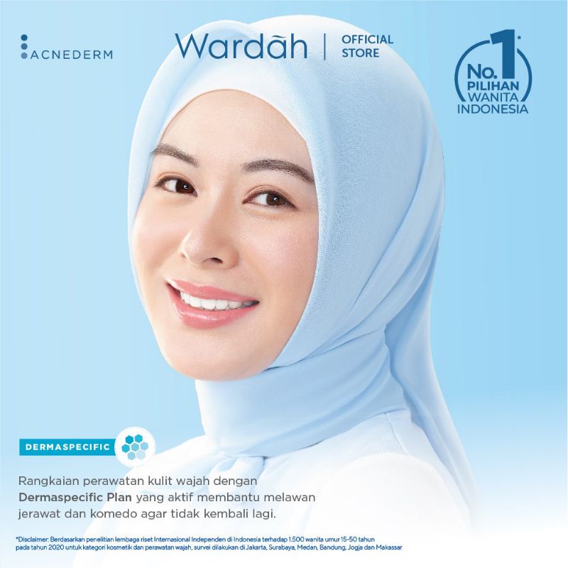 Wardah Acnederm Night Treatment Moisturizer 40ml | Pelembab Wajah