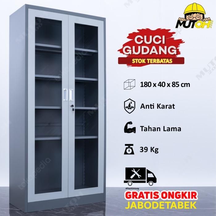 

Cabinet / Lemari Arsip Lemari Besi Filling Cabinet - Pintu Kaca Swing Tarik