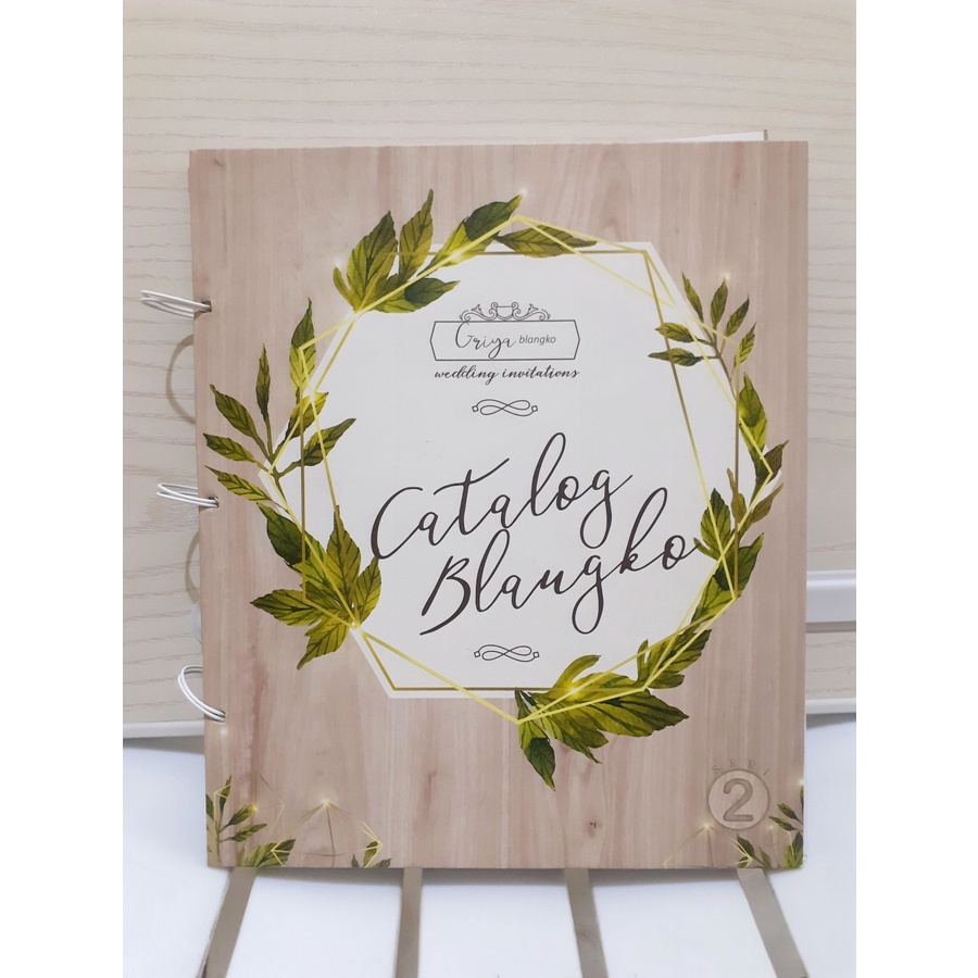 Katalog Blangko Undangan Griya Seri 2 Free File Setting