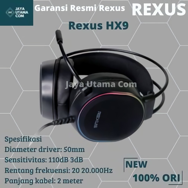 Rexus Headset Gaming Thundervox HX9 Original