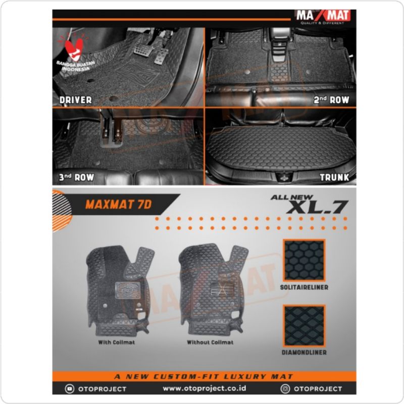 Karpet Mobil XL7 7D + Coil Mate