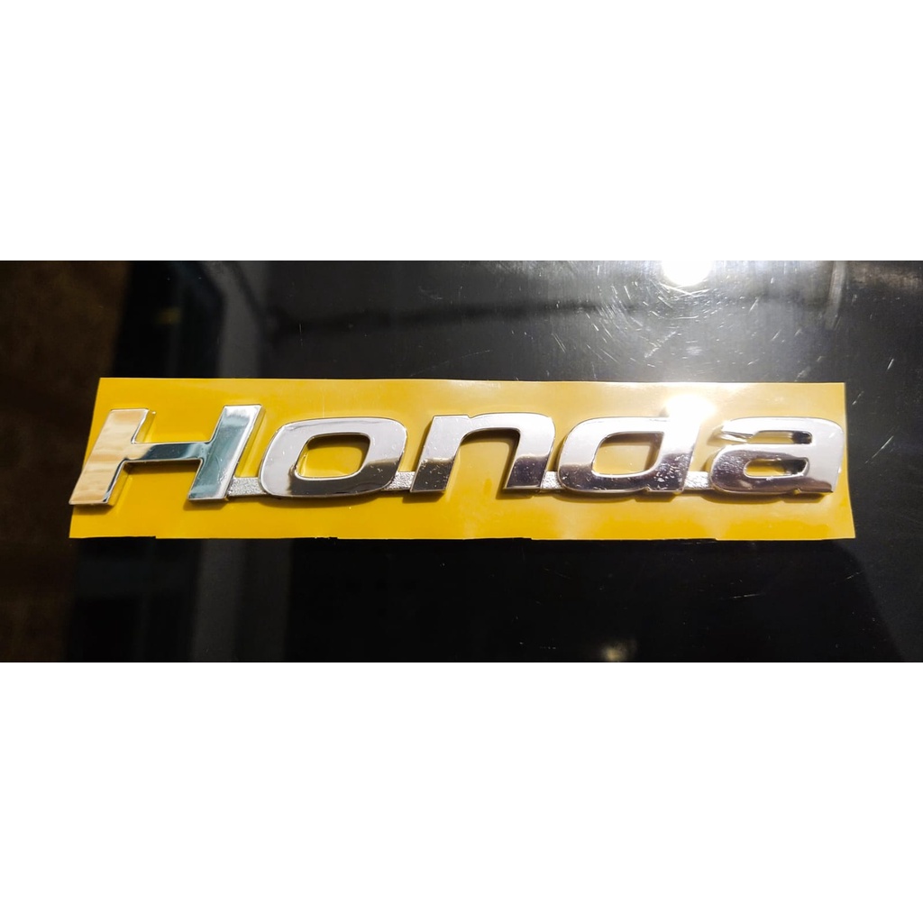 Emblem Logo Tulisan Honda H2 Original