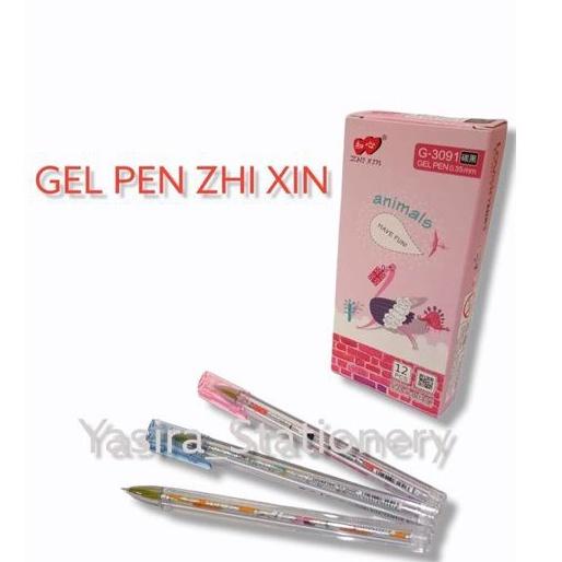 

デ ( 140 Gram ) SELUSIN 12 PCS Pulpen Gel / Gel Pen Lovein Zhi Xin / Gel Pen Lovein ZhiXin ぶ