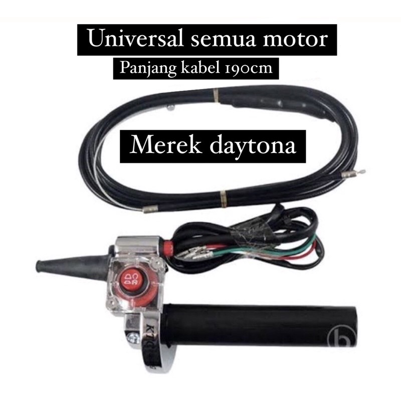 GAS SPONTAN DOMINO 2 KABEL/GAS SPONTAN CRF/GAS SPONTAN D TRACKER/DOMINO 2 KABEL