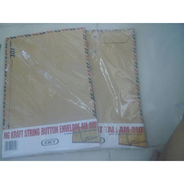 

Amplop coklat tali 310 10pcs