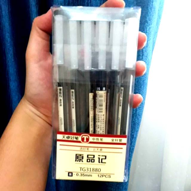 

pulpen bergaya ala muji style