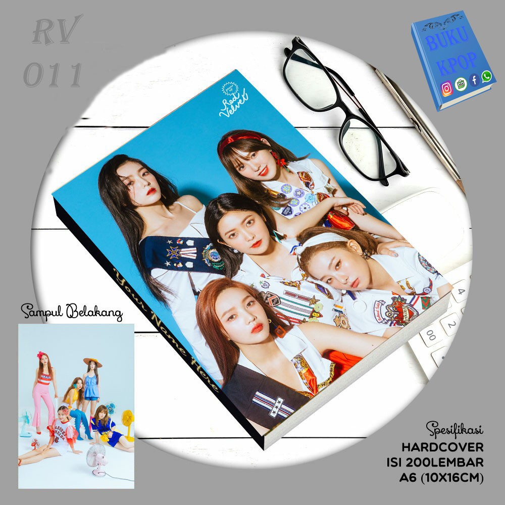 

BUKU TULIS KPOP/NOTEBOOK RED VELVET POWER UP