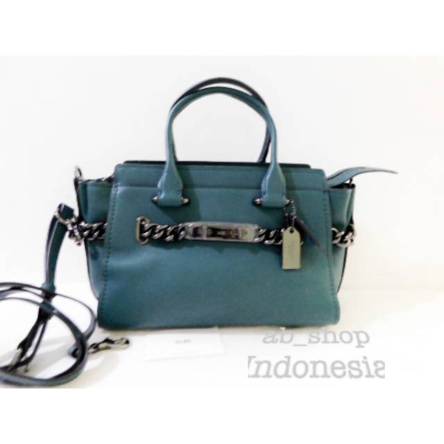Tas Coach Swagger 27 Turqoise